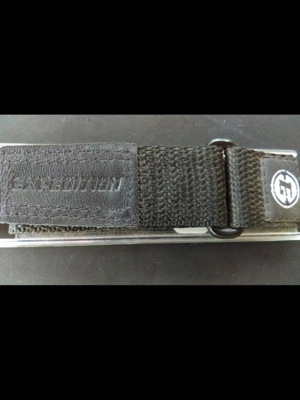 Timex Fast Wrap Expedition Watch Band Strap 16-20mm Black Voguestrap Adjustable